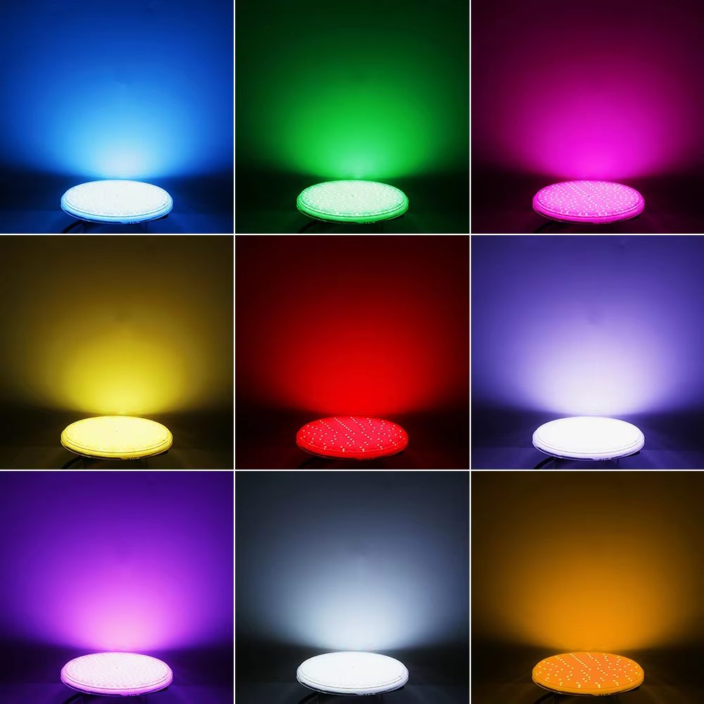 Flat Resin Filled PAR56 LED Pool Light for Pentair Hayward Jandy Replacement