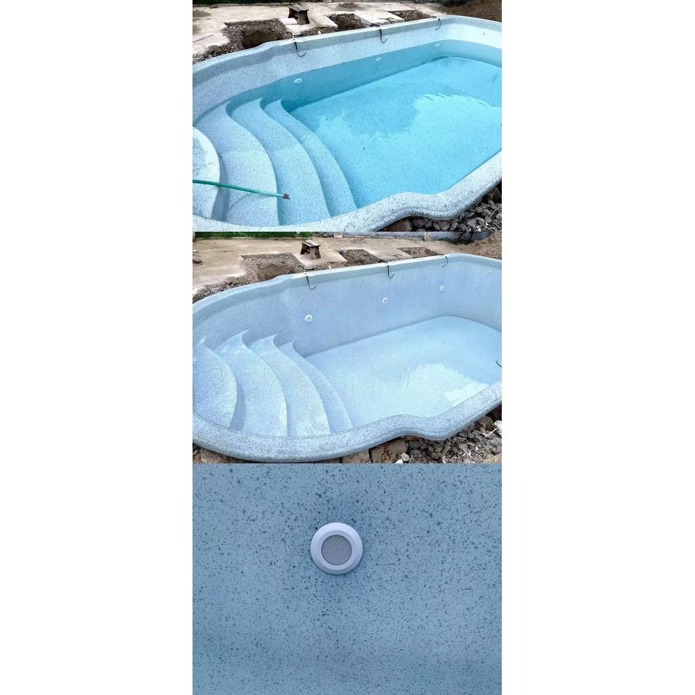 IP68 Resin Filled 12W DC12V RGB LED Pool Light