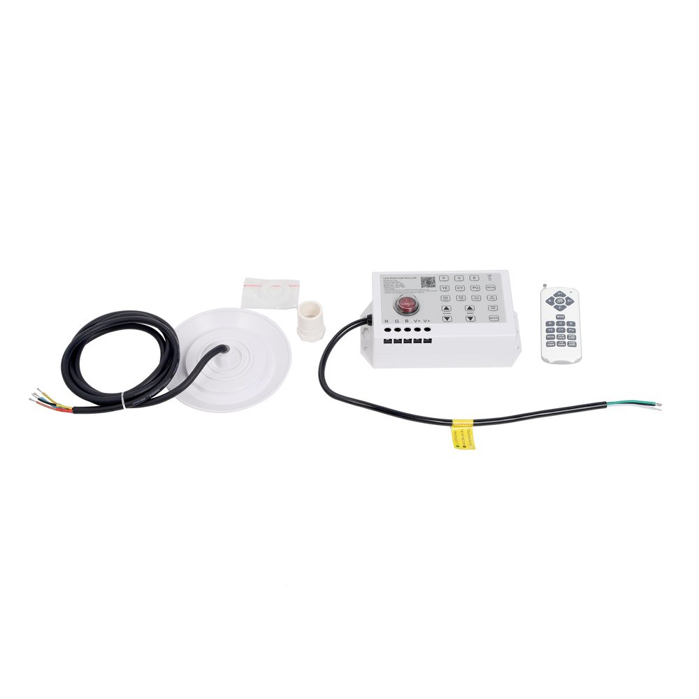 IP68 Resin Filled 12W DC12V RGB LED Pool Light
