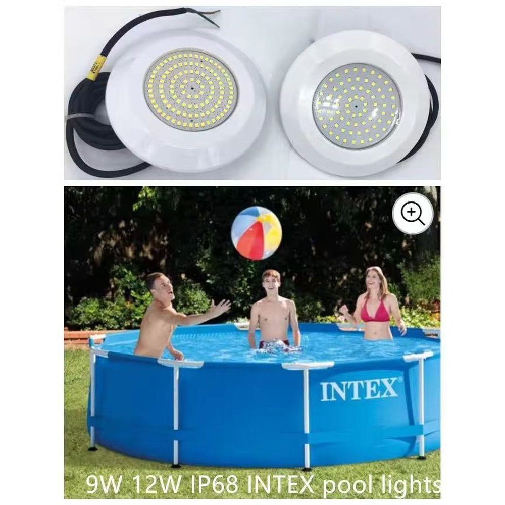 IP68 Resin Filled 12W DC12V RGB LED Pool Light